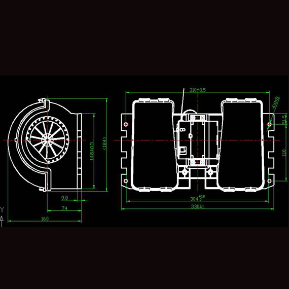 MV3000蒸發風機